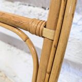 70s rattan headboard