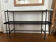 GUBI Console in black and white marble