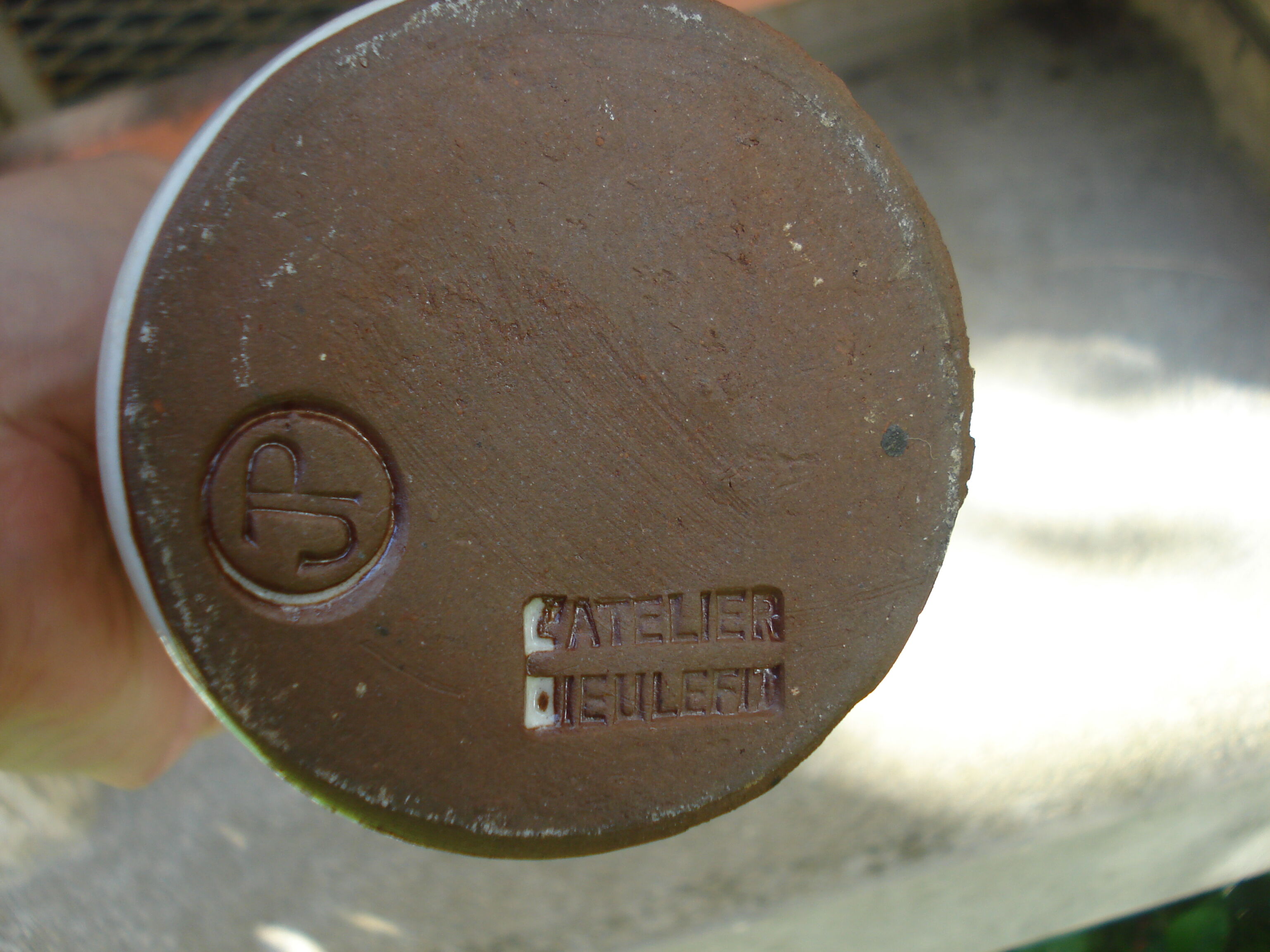 Anthropomorphic vase Jacques Pouchain Atelier Dieulefit 1950