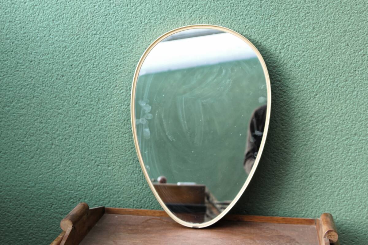 Free-form mirror, egg, 1960s