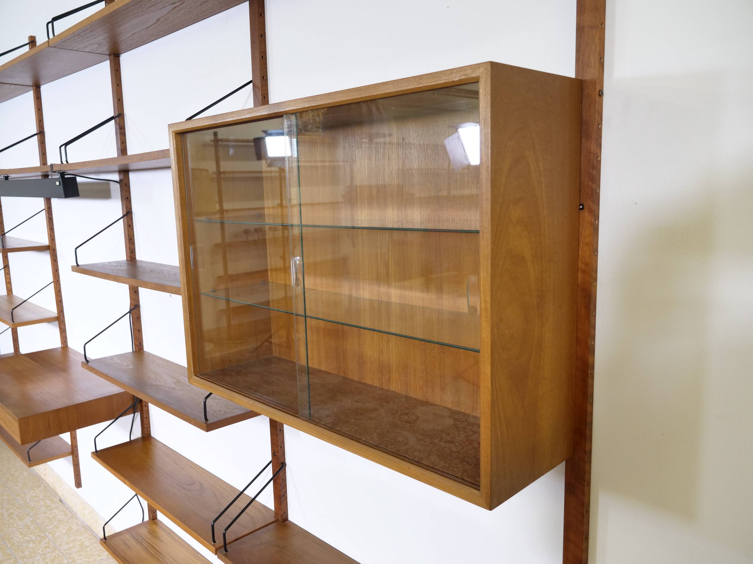 Modular Mid Century Royal Wall System in Teak by Poul Cadovius, 1960s