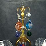 Set wall lamps of murano decor fruit cluster