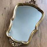 Old shell mirror 22x36cm