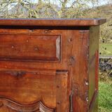 Antique walnut wedding sideboard