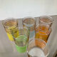 Série de 6 verres vintage