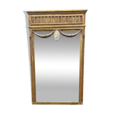 Miroir rectangulaire doré Style LXVI