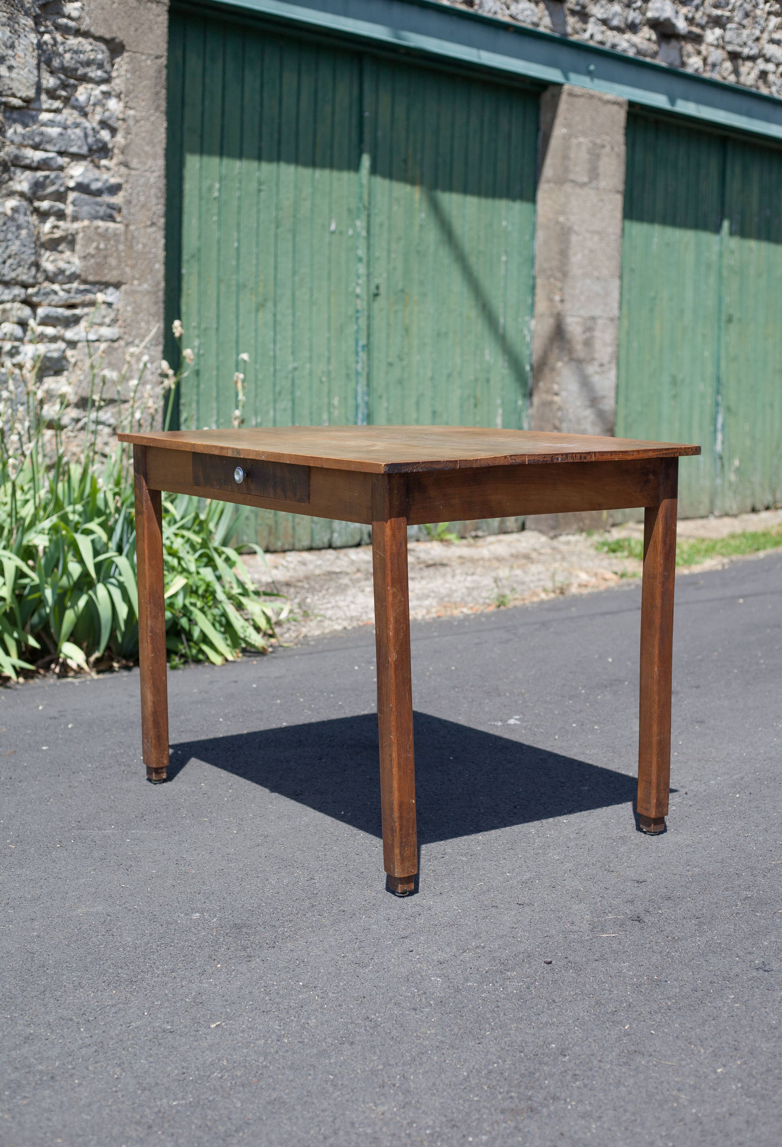 Old wood table, dining table