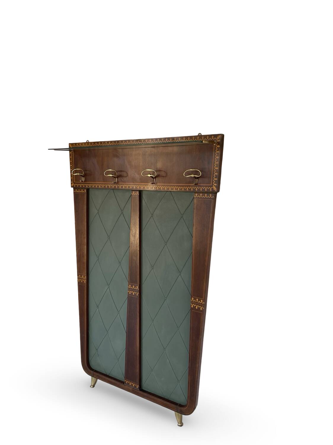 Porte-manteau mural italien des années 60