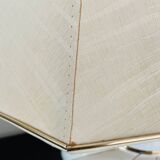 Vintage white and gold table lamp