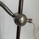 Vintage lamp 1920 monix nickel-plated metal celadon - 53 cm