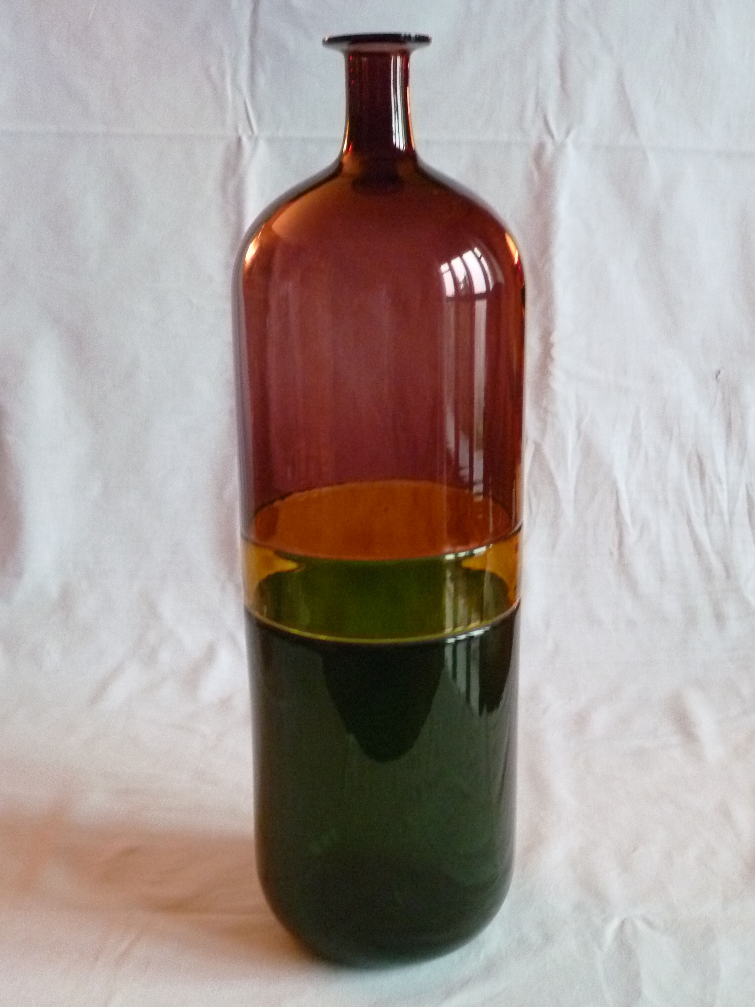 Bouteilles "Bolle" de Tapio Wirkkala Venini - années 80