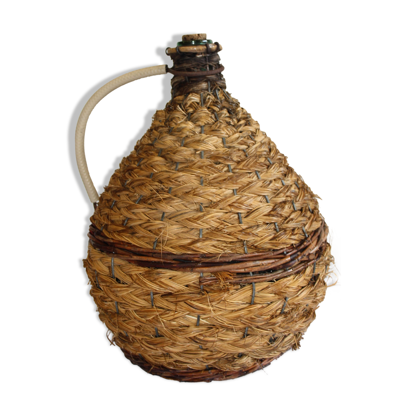 Dressed demijohn 10L