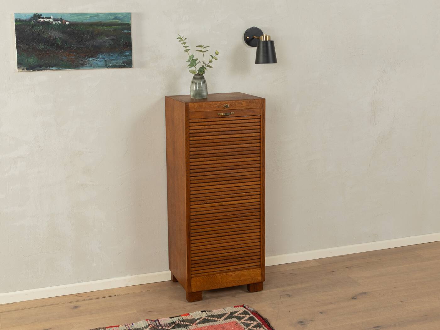 Art déco roller shutter cabinet