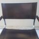 Fasem brown leather chair
