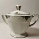 Limoges porcelain coffee maker, sugar bowl, art deco period f. great