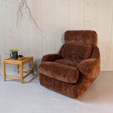Fauteuil en velours