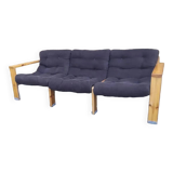 Yngve Ekström Sweden 3-seater sofa in pine