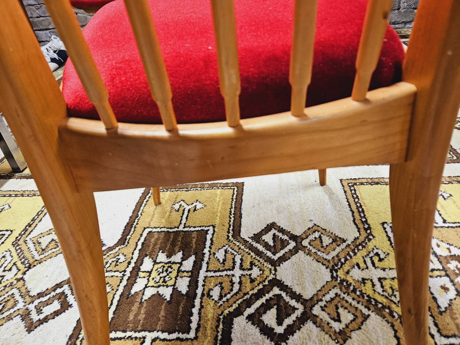 Set of 6 teak chairs by Ernst Martin Dettinger 1960