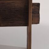 Impressive XL Oak Farmhouse Dining Table, France 19th century