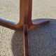 Vintage Baumann Scandinavian oval table - 1960s