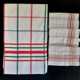 Tablecloth and towels