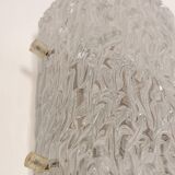 Pairs of Kalmar glass wall lights, Austria, 1960s.