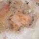 Polished agate soap dish or ashtray
