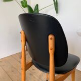 4 Baumann chairs by Pierre Guariche model Pegasus - batch of 4