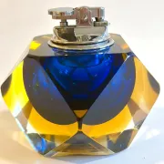 Vintage Murano Sommerso Table Lighter