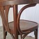 Chaise de salle à manger vintage en bois courbé : fauteuil style Thonet du milieu du siècle