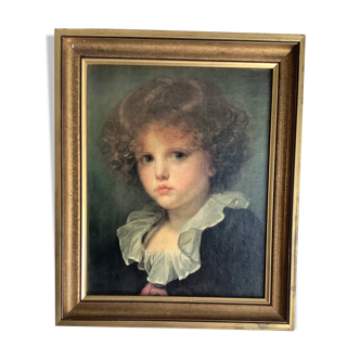 Painting greuze young boy