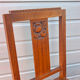Pair of antique carved oak chairs – Art Nouveau style