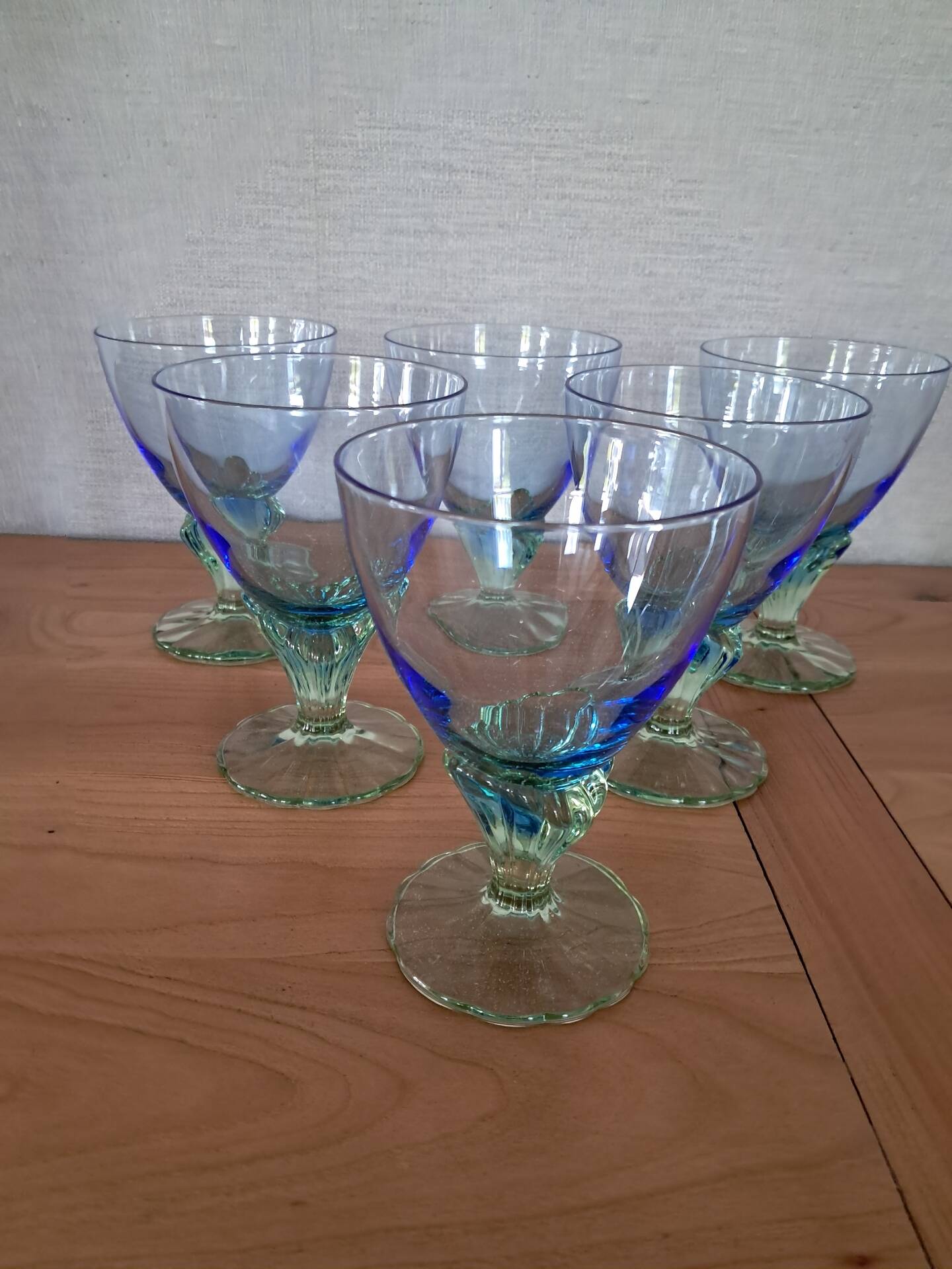6 glasses or dessert bowls Bormioli Rocco Bahia with original box