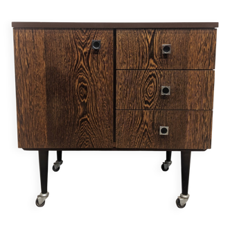 Commode, desserte vintage  Wengé
