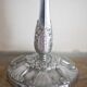 Art Deco table lamp, living room lamp, floral lamp base