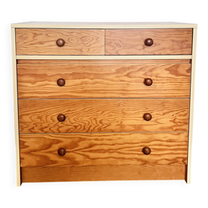 Commode placage bois