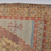 Tapis Oushak vintage noué à la main sku 1455