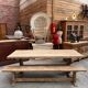 Monastery table and its 2 benches