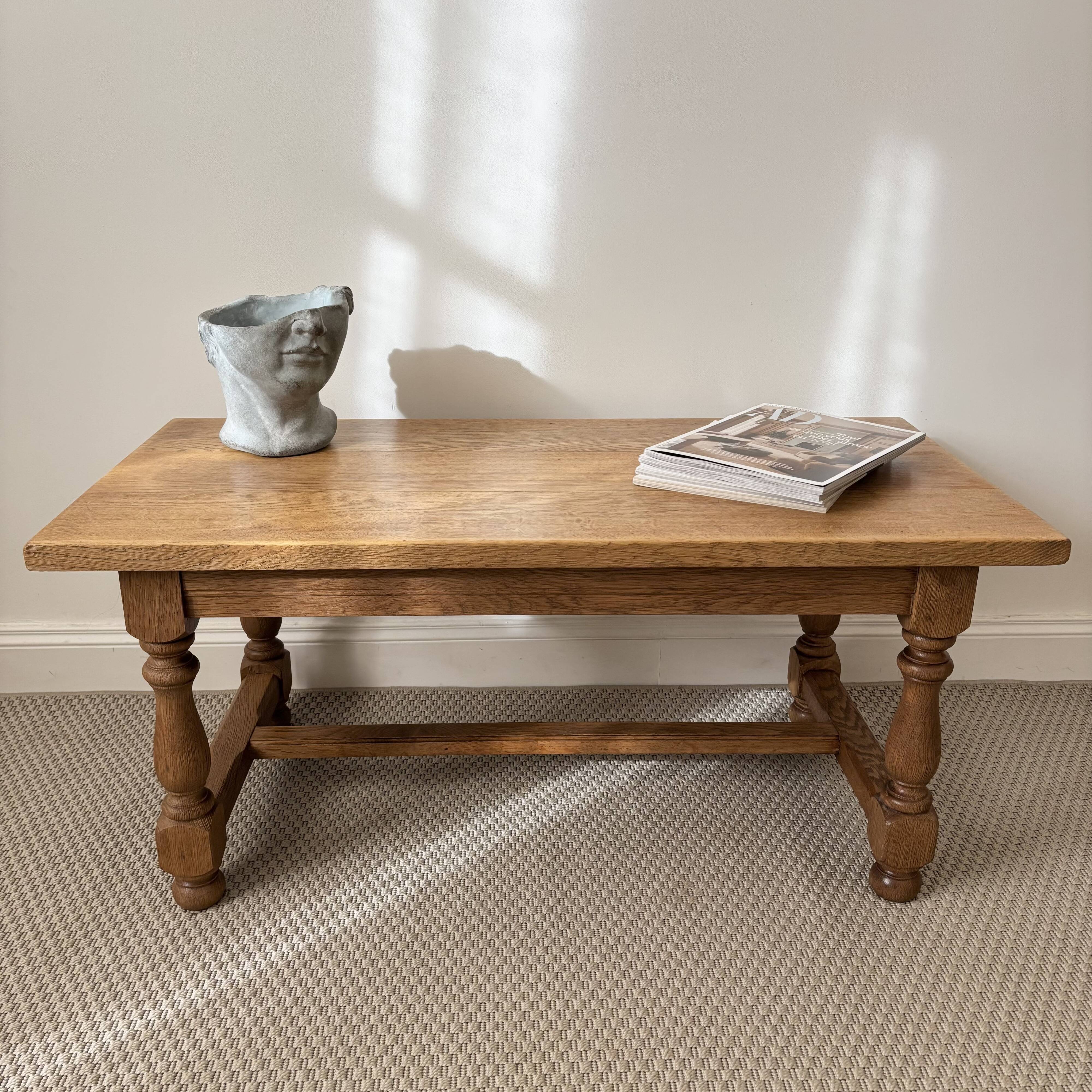 Antique farmhouse coffee table