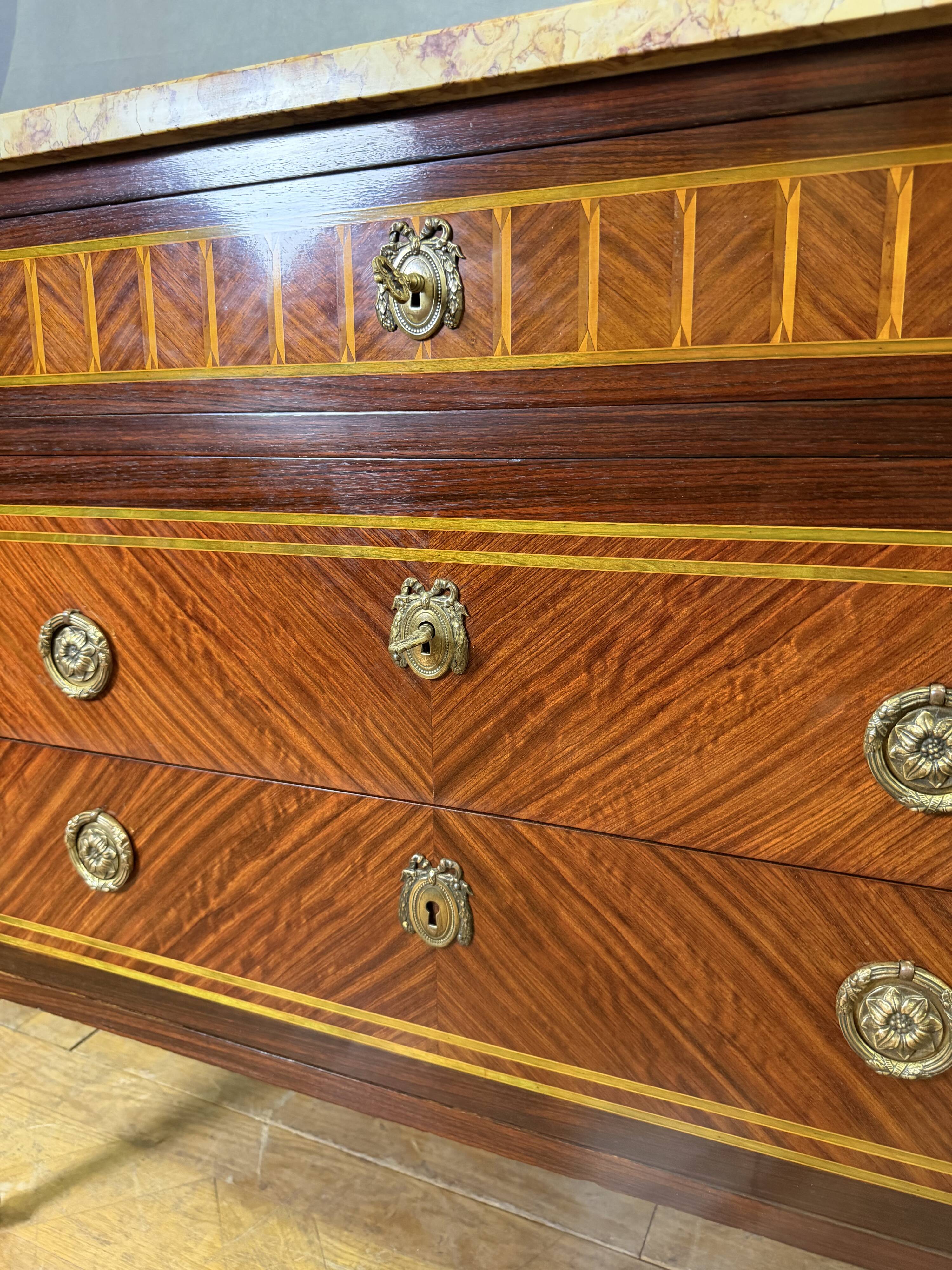 Louis XVI commode from the late 19th century.