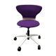 Chaise pivotante sedus turn around en tissu violet
