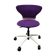 Chaise pivotante sedus turn around en tissu violet
