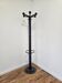 80s Stylish Black Coat Rack and Umbrella Stand