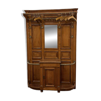 Classic English Wardrobe Coat Rack