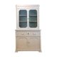 Antique Walnut Cupboard With Showcase, Spain, Late 19th Century