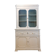 Antique Walnut Cupboard With Showcase, Spain, Late 19th Century