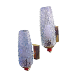Set of 2 wall lights, 1960s