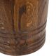 Vintage umbrella stand holder oak basket storage design 60's minimalist