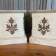 2 x French church consoles