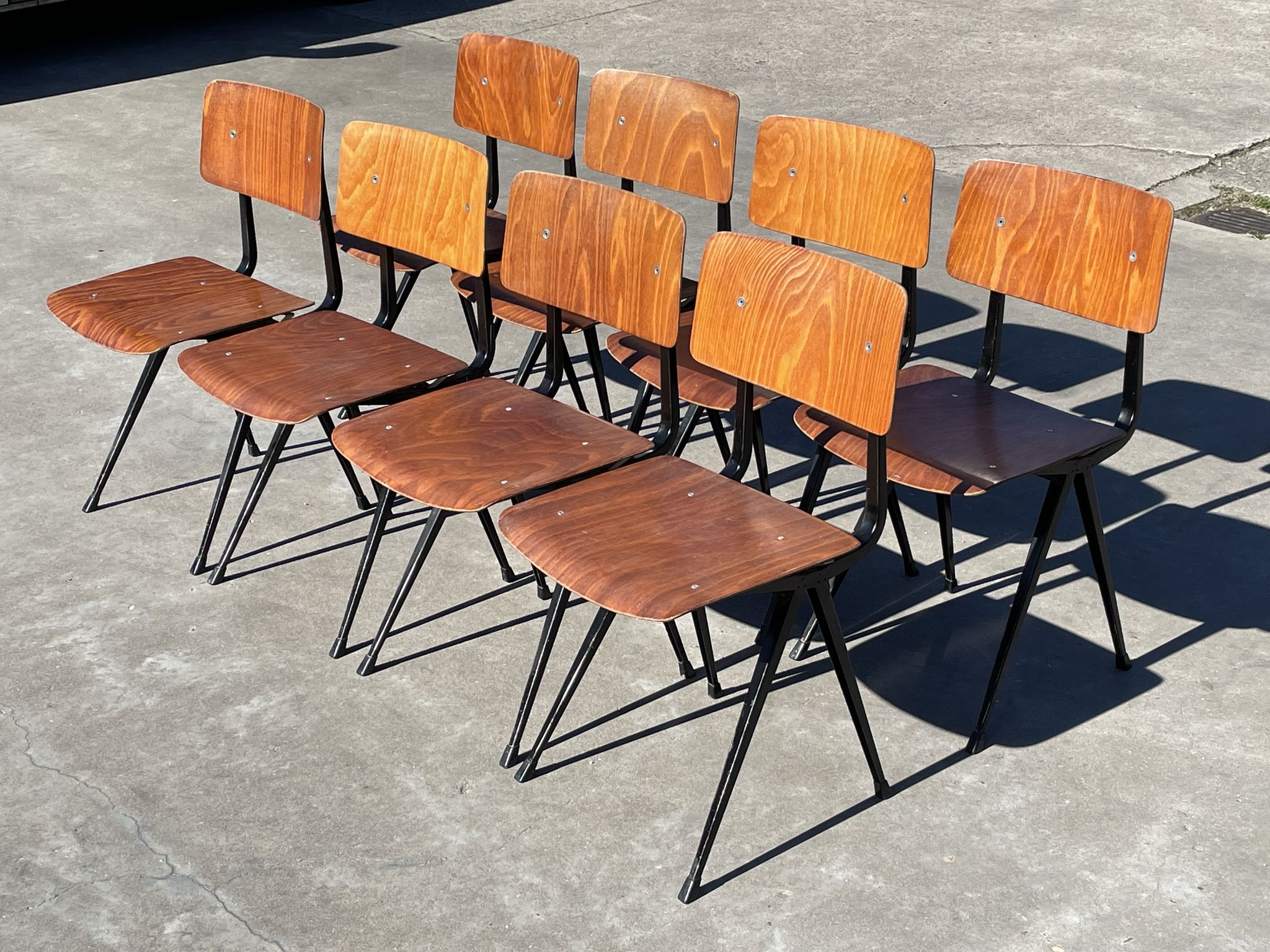 Result Chair by Friso Kramer for Ahrend De Cirkel, 1970 in black